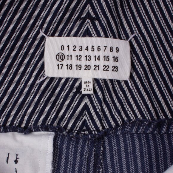 Maison Margiela blue white stripe pants - Picture 4 of 7